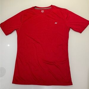 Men's Red Athletic Shirt